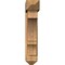 Ekena Millwork Balboa Arts and Crafts Smooth Bracket w/ Offset Brace, Western Red Cedar, 7 1/2"W x 30"D x 38"H BKT0806X30X38BOA03SWR - alternate 3